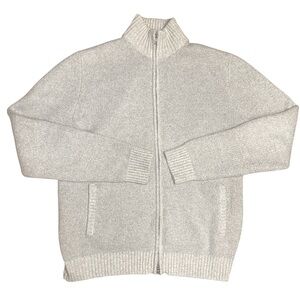 Goodfellow & Co  Gray Zip Up Cardigan Sweater Size Medium